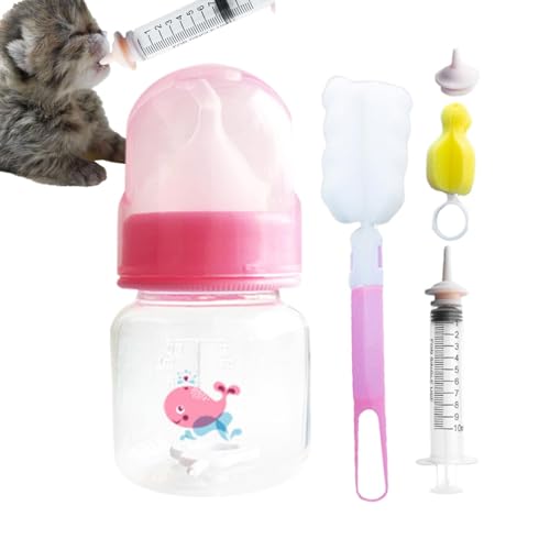 Hugsweet Welpenflaschen, Welpenflaschen zum Stillen von Welpenmilch - Welpenmilch-Futterspender für Kätzchen | Silikon-Nippel-Milchspender, Kätzchen-Futterspender für Welpen, Kätzchen, Kleintiere, von Hugsweet