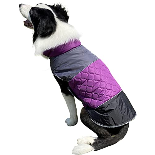 Huicai Damen Nähte Farbe Warm Wasserdicht Verdicken Jacke Weste für große Mittel Klein Hunde von Huicai