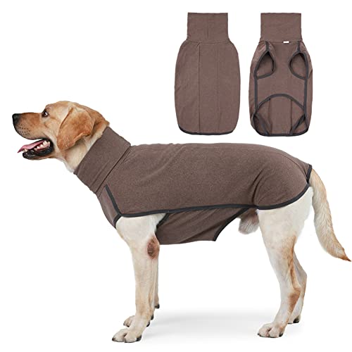 Huicai Hund Herbst Winter Warm Rollkragen Pullover Baumwolle Kleidung Haustier-Kleidung für Klein Groß Hunde Haustier von Huicai