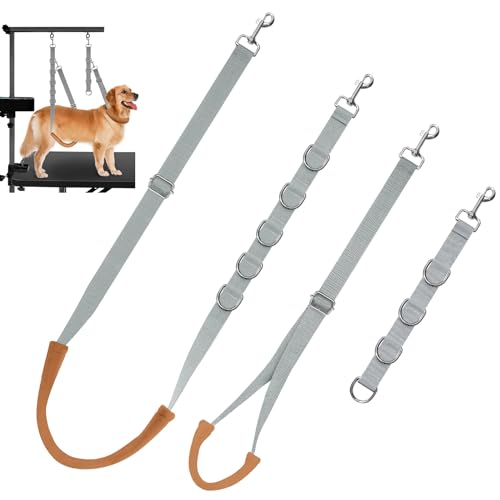 Huioqwe Dog Grooming Loops Dog Grooming Extension Straps Dog Grooming Belly Straps Dog Grooming Loop Groomers Helper Dog Grooming Accessories for Groomer von Huioqwe