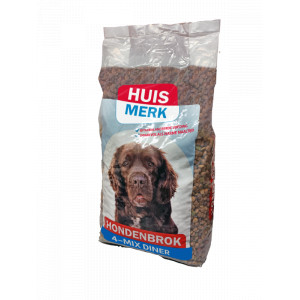 Huismerk 4-Mix Diner Hundefutter 10 kg von Huismerk