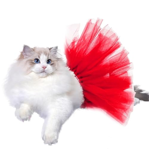 Huitrcrio Tutu für Hunde,Hunde Tutu | Prinzessin Kostüm Welpenrock - Spitzenbekleidung, Haustier-Outfit, kleine Hundekleidung, Katzenkleid für Welpen, Katzen, Hasen von Huitrcrio