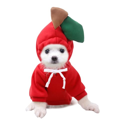 Hujinkan Hunde-Winterjacke | Plus Hunde-Sweatshirt aus Samt,Gemütlicher Hundemantel, modische Hundekleidung, trendiges Hundezubehör für Spaziergänge, Sport, Outdoor von Hujinkan