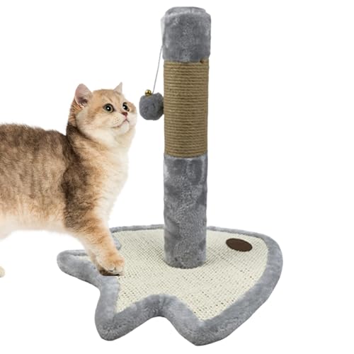 Humkopnl Kratzstämme für Indoor-Katzen, Sisalseil, Katzenkratzbaum mit baumelndem Ball, Katzenkratzstangen für Indoor-Katzen und Kätzchen von Humkopnl