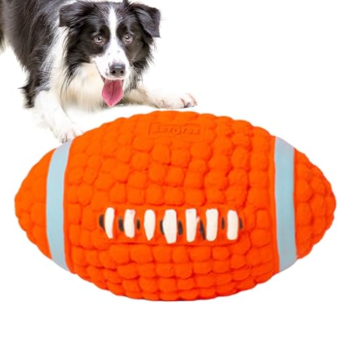 Humkopnl Pet Toy Ball | Weiche Zahnreinigung Beißen Sport Ball Welpenspielzeug - Interaktives Haustier-Trainingsbedarf, Welpe Quietschender Sportball für Spaß und von Humkopnl