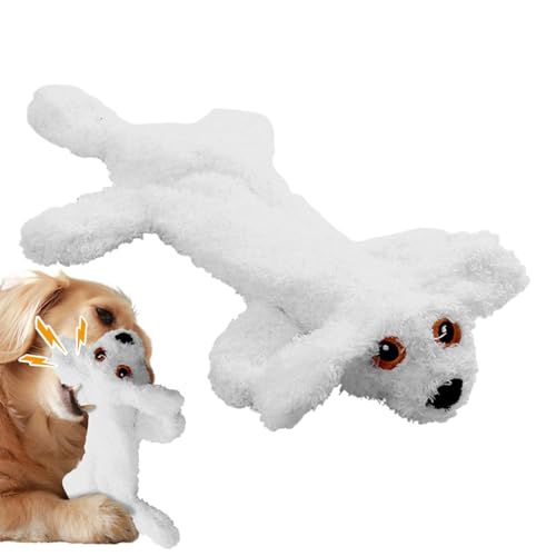 Humkopnl Quietschendes Haustierspielzeug – Quietschendes Hundekauspielzeug – weich und tragbar, quietschendes Hundekauspielzeug für Welpen und Katzen, Plüsch-Hundespielzeug für kleine und mittelgroße von Humkopnl