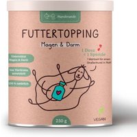 Hunderunde Futtertopping - Magen & Darm - Verdauung, Darmgesundheit, Ballaststoffe, Präbiotikum 250 g von Hunderunde