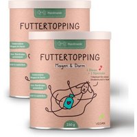 Hunderunde Futtertopping - Magen & Darm - Verdauung, Darmgesundheit, Ballaststoffe, Präbiotikum 500 g von Hunderunde