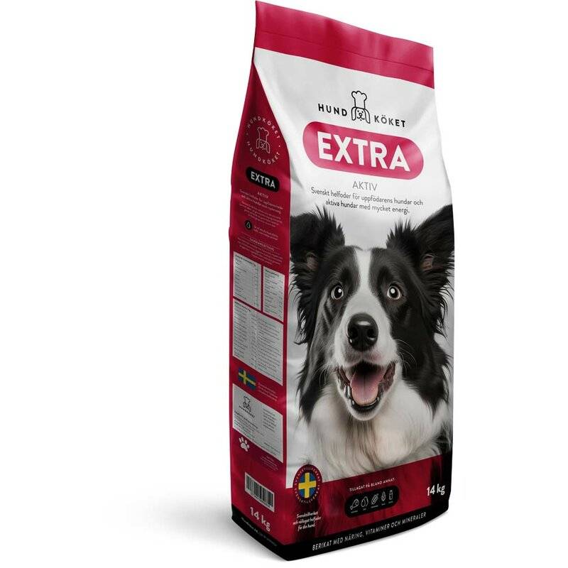 Hundköket Extra für aktive Hunde 14 kg (4,05 € pro 1 kg) von Hundköket