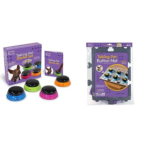 Hunger for Words Talking Pet Starter-Set + Sprechende Haustier-Knopfmatte von Hunger for Words