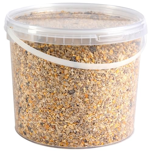 Wildvogelfutter 5L Dose (5L Dose, No Mess Mix) von Hungry Wings