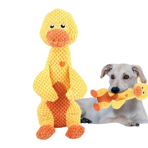 HunicandIU Quietschendes Hundespielzeug,Plüschspielzeug für Hunde, Kauspielzeug für Hunde in Tierform, Welpenspielzeug, um sie zu beschäftigen, weiches Haustierspielzeug zum Haustiertraining, zum von HunicandIU