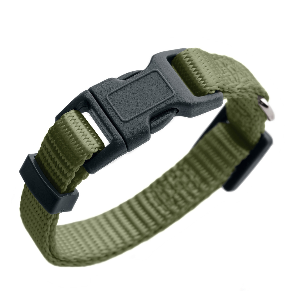 HUNTER Halsband London, olivgrün - Vario Basic Größe S: 24 - 36 cm Halsumfang, 10 mm breit HUNTER Halsband London, olivgrün - Vario Basic Größe S: 24 - 36 cm Halsumfang, 10 mm breit von Hunter