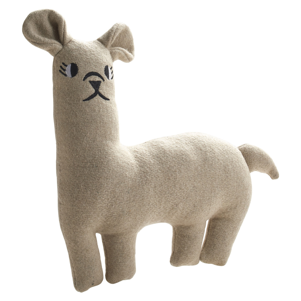 HUNTER Hunde-Plüschspielzeug Tirana Lama beige, Maße: ca. 30 x 25 cm von Hunter