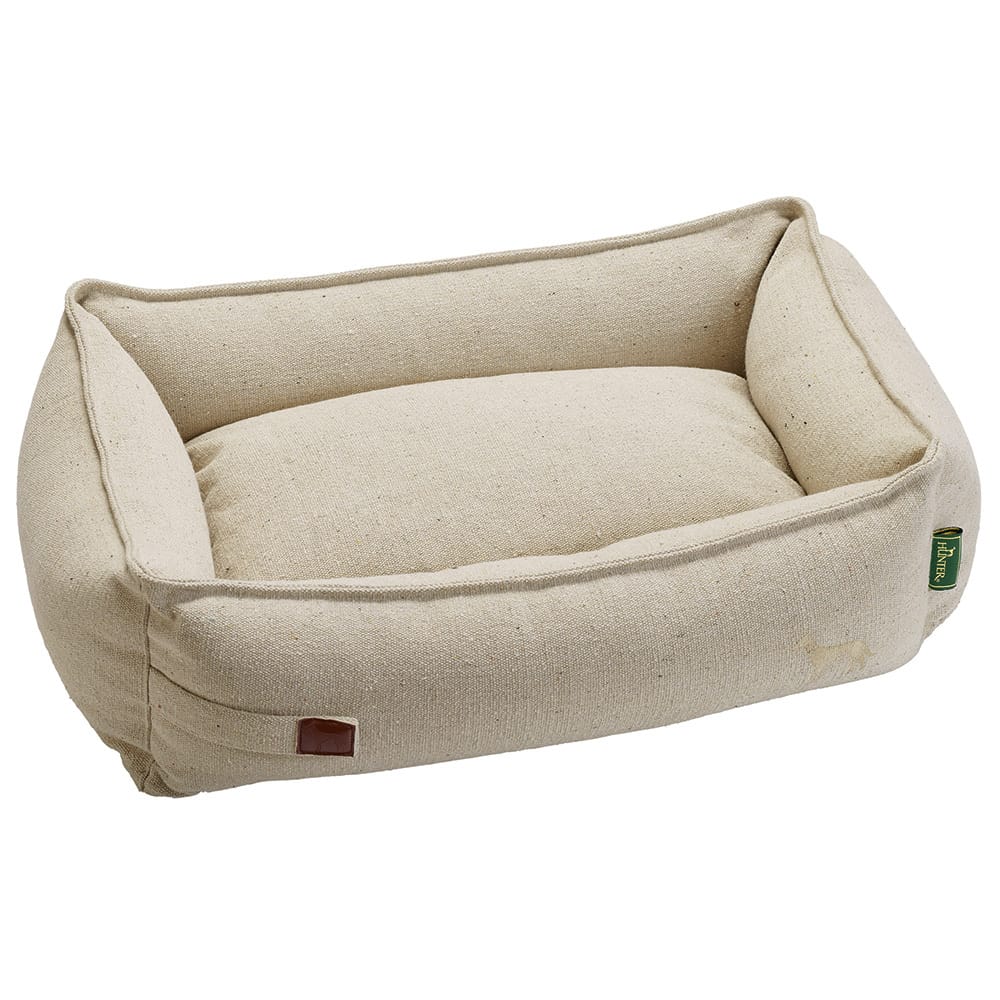 HUNTER Hundebett Belluno creme, Gr. S, Außenmaße: ca. 60 x 40 cm von Hunter