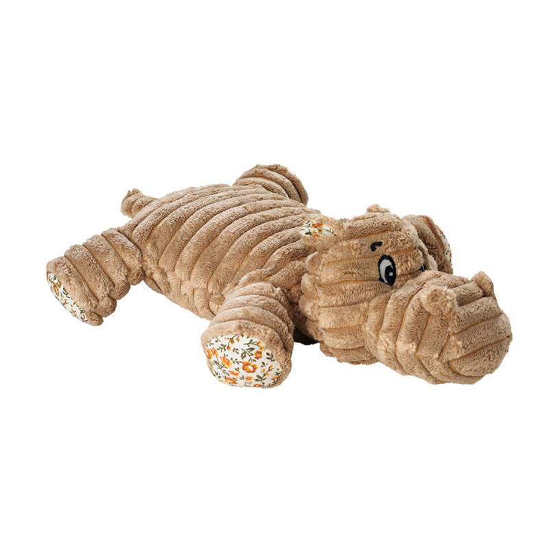 HUNTER Hundespielzeug Huggly Amazonas Hippo - L 24 x B 18 x H 7 cm von Hunter