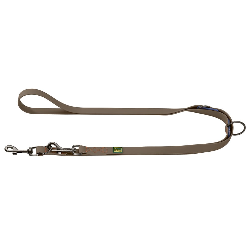 HUNTER verstellbare Führleine Havanna Mini taupe/rauchblau, Breite: ca. 1,5 cm HUNTER verstellbare Führleine Havanna Mini taupe/rauchblau, Breite: ca. 1,5 cm von Hunter
