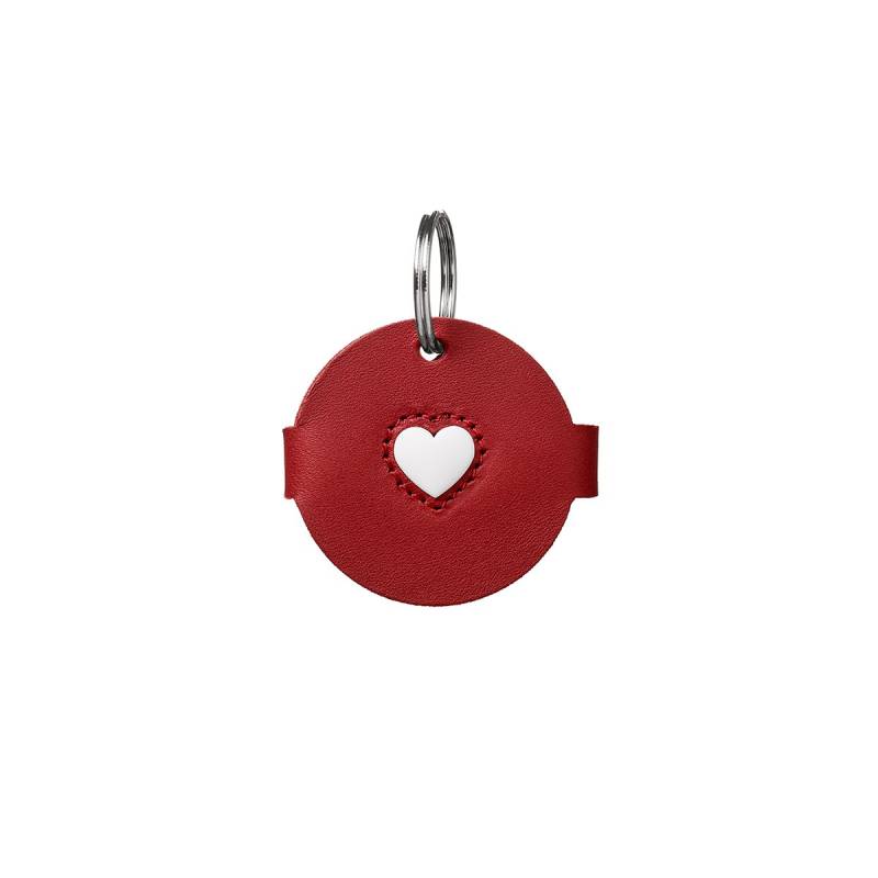 Hunter Anhänger Hundemarke Love rot Groß - 4,8cm von Hunter