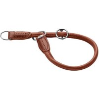 Dog Sport Dressurhalsung Round & Soft Canadian Up cognac 50 cm von Dog Sport