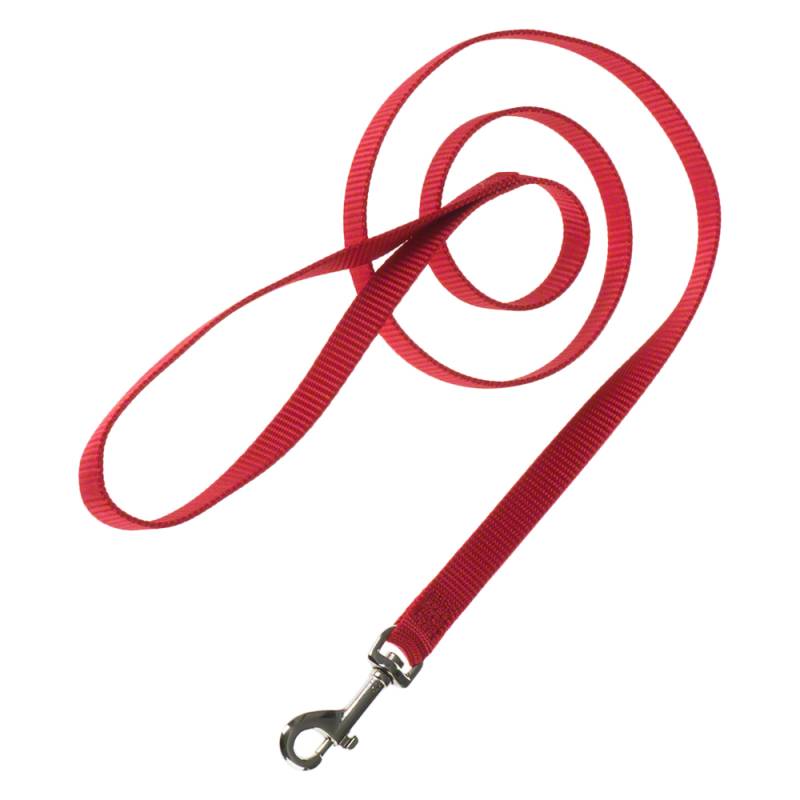 HUNTER Führleine Ecco Sport, rot - 110 cm lang, 15 mm breit, mit Handschlaufe von Hunter