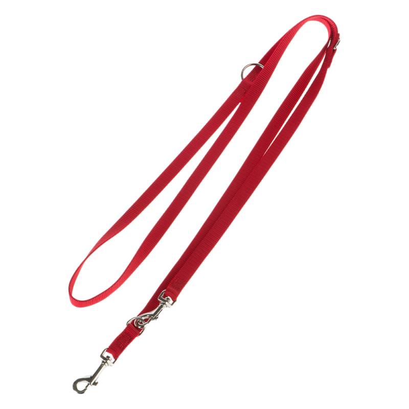 HUNTER Führleine Ecco Sport, rot - 200 cm lang, 15 mm breit, verstellbar von Hunter