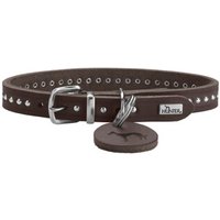 Hunter Halsband Aalborg Style dunkelbraun 32 cm von Hunter