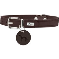 Hunter Halsband Aalborg dunkelbraun 42 cm von Hunter