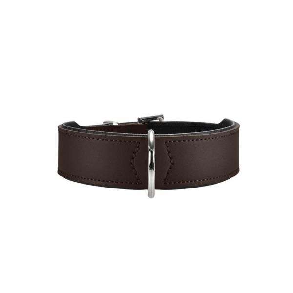 Hunter Halsband Basic 55 nickel, Hals 41-49 cm - braun Hunter Halsband Basic 55 nickel, Hals 41-49 cm - braun von Hunter