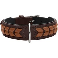 Hunter Halsband El Paso dunkelbraun 60 cm von Hunter