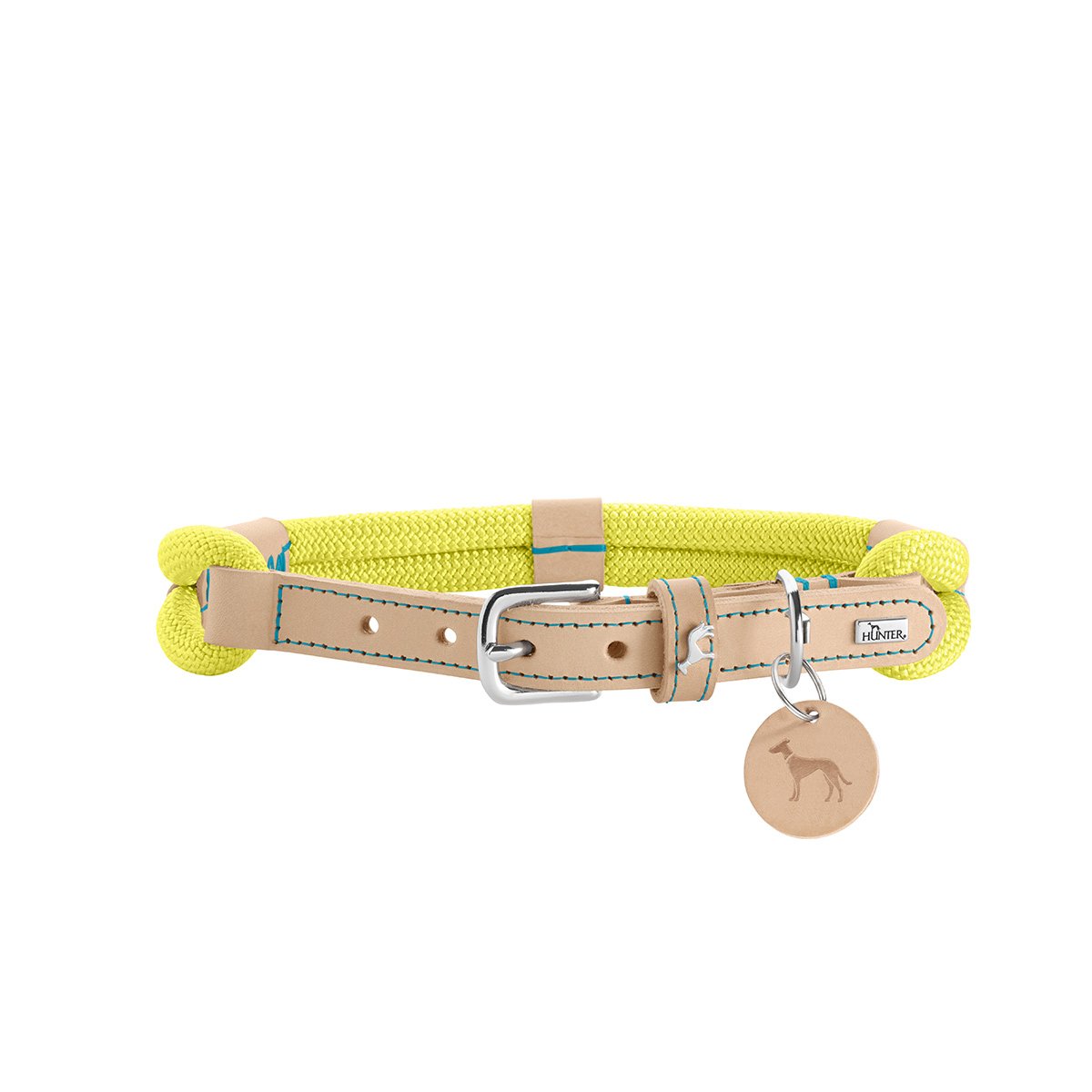 Hunter Halsband Malia lime/natur 50 / S - M von Hunter