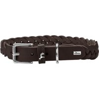 Hunter Halsband Solid Education Special braun 50 cm von Hunter