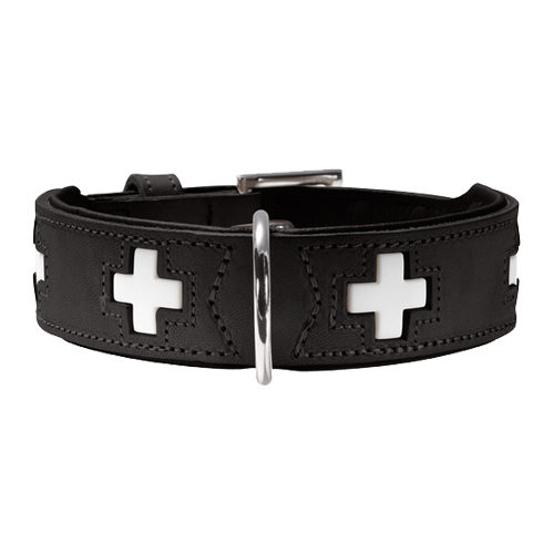 Hunter Halsband Swiss - Schwarz - 55 cm von Hunter