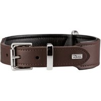 Hunter Hundehalsband basic braun M-L Hunter Hundehalsband basic braun M-L von Hunter