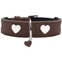 Hunter Hundehalsband love braun L-XL Hunter Hundehalsband love braun L-XL von Hunter