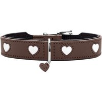 Hunter Hundehalsband love braun XS-S Hunter Hundehalsband love braun XS-S von Hunter