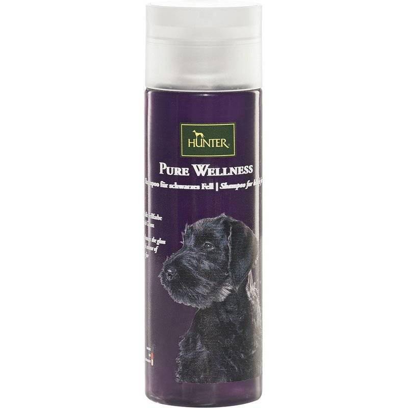 Hunter Pure Wellness Hundeshampoo für schwarzes Fell -... (27,00 € pro 1 l) von Hunter