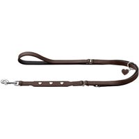 Hunter verstellbare Hundeführleine love braun 1,8 cm Hunter verstellbare Hundeführleine love braun 1,8 cm von Hunter