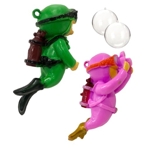 Huraoerrrr 2pcs Floating Aquarium Decor, PVC schwimmende Fischtankdekorationen, niedliche Mini -Taucher -Fischtankspielzeug für Home Office Aquarium Accessoires Huraoerrrr 2pcs Floating Aquarium Decor, PVC schwimmende Fischtankdekorationen, niedliche Mini -Taucher -Fischtankspielzeug für Home Office Aquarium Accessoires von Huraoerrrr