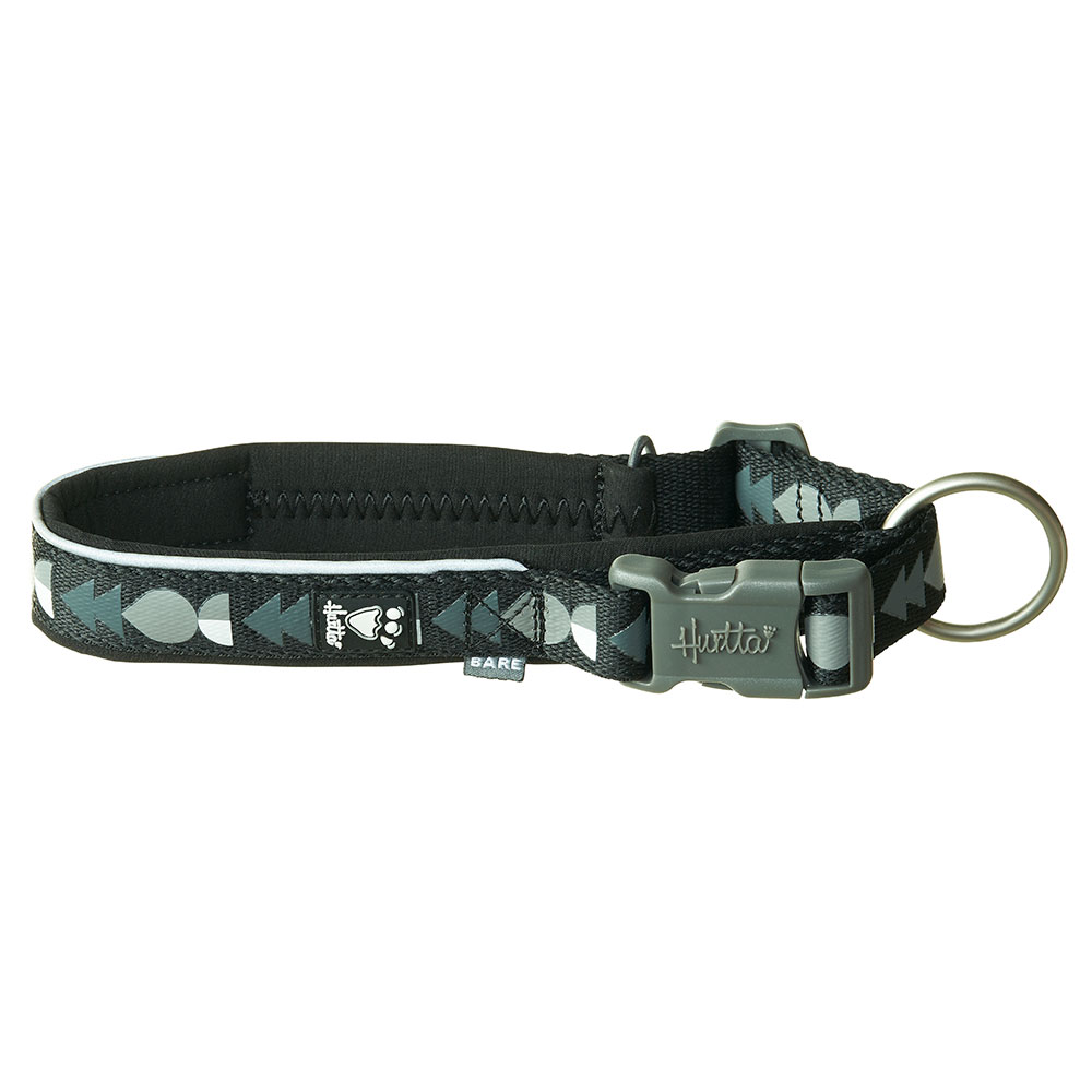 Hurtta Bare Halsband, coal - 55 - 65 cm Halsumfang von Hurtta Bare