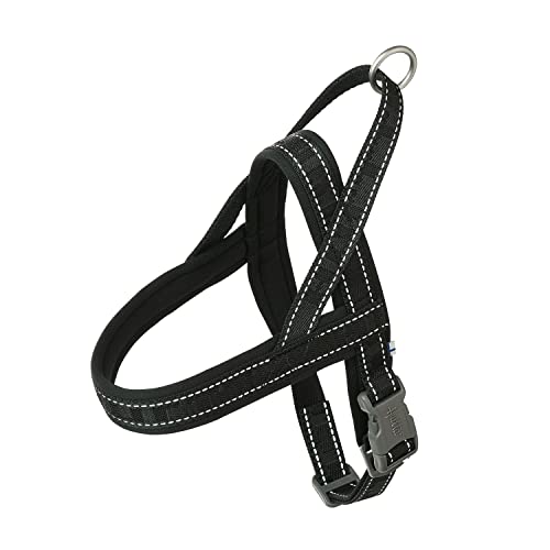 Hurtta Casual Hundegeschirr ECO (Schwarz, 35-45cm) von Hurtta