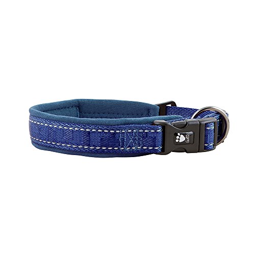 Hurtta Gepolstertes Hundehalsband, River, 35,6–45,7 cm von Hurtta