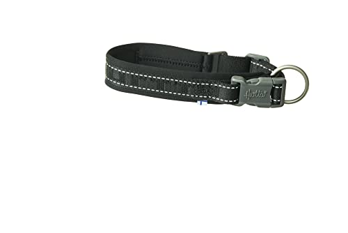 Hurtta Casual Hundehalsband ECO nachhaltigem Hundehalsband (35-45 cm, Raven) von Hurtta