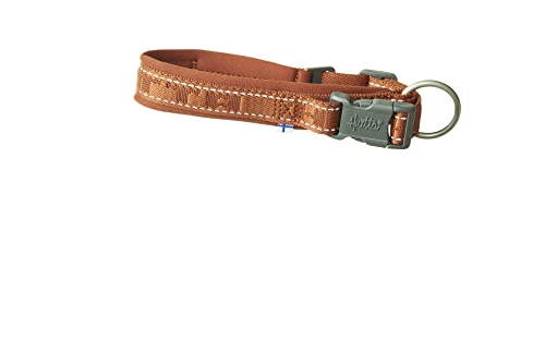 Hurtta Casual Hundehalsband ECO nachhaltigem Hundehalsband (45-55 cm, Cinnamon) von Hurtta