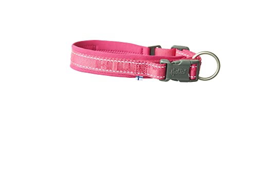 Hurtta Casual Hundehalsband ECO nachhaltigem Hundehalsband (45-55 cm, Ruby) von Hurtta