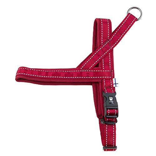 Hurtta Casual Padded Dog Harness, Lingon, 14 in von Hurtta