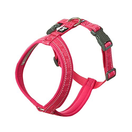 Hurtta Casual Y-Geschirr ECO Komfortables nachhaltiges Hundegeschirr (Ruby, 30-35 cm) von Hurtta