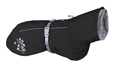 Hurtta Extreme Warmer Hundemantel, Winterjacke für Hunde Dunkelgrau 25cm von Hurtta