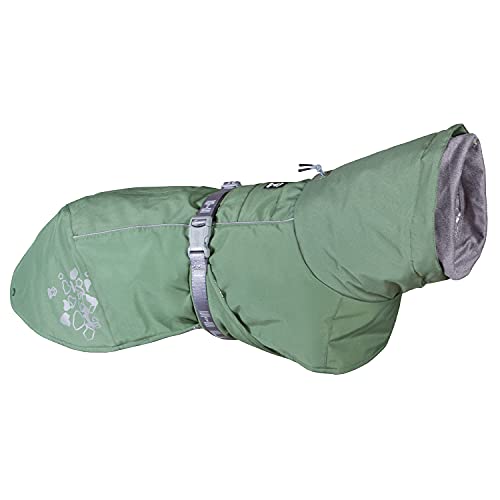 Hurtta Extreme ECO Warmer Hundemantel, Winterjacke für Hunde, Hedge Grün 40 cm von Hurtta