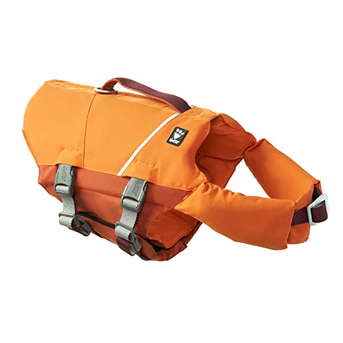 Hurtta Life Savior ECO Hundeschwimmweste maximale Sicherheit im und am Wasser beim Schwimmen, SUP, Kayak & Bootsausflügen (Buckthorn, 15-20 kg) von Hurtta