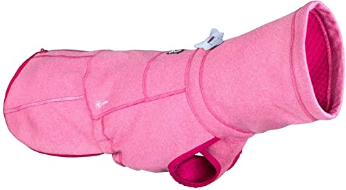 Hurtta Razzle-Dazzle Midlayer Wendemantel, Beetroot, 40,6 cm von Hurtta